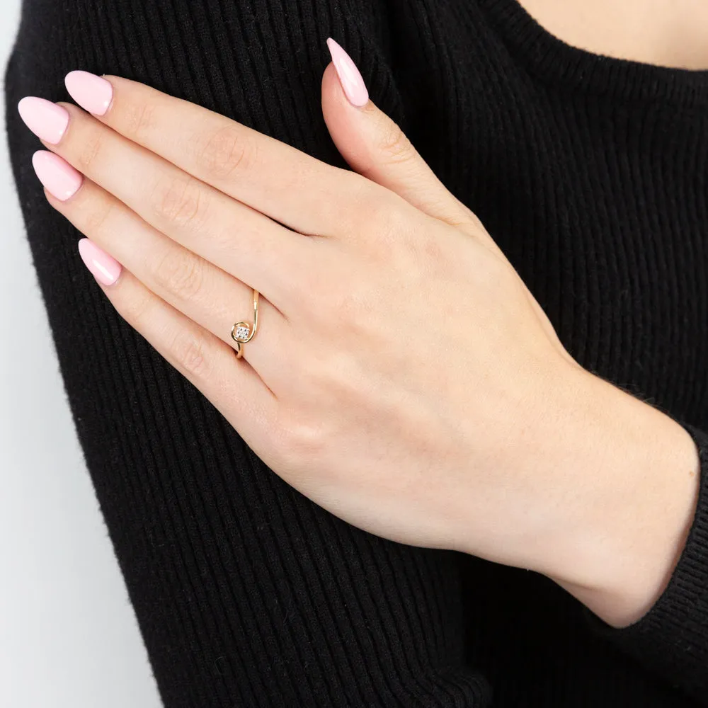 9ct Yellow Gold Diamond Ring Shiels