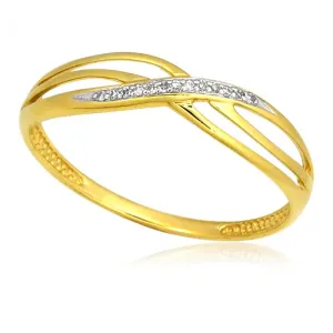 9ct Yellow Gold Diamond Ring with 13 Brilliant Diamonds Shiels