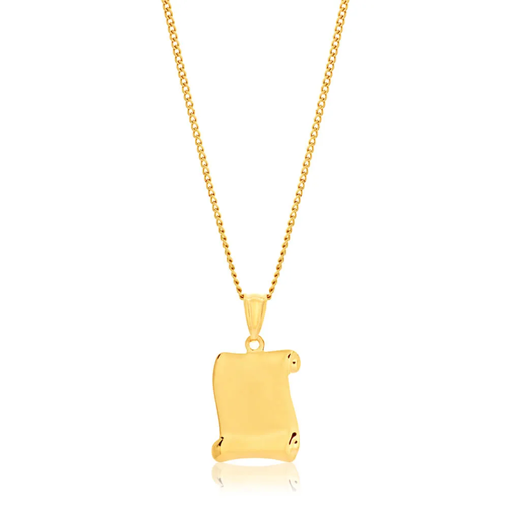 9ct Yellow Gold Exquisite Pendant Shiels