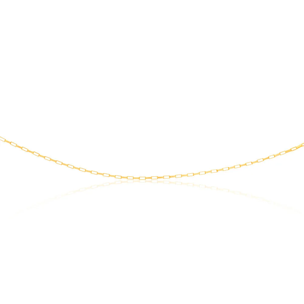 9ct Yellow Gold Fancy 26 Gauge 50cm Chain Shiels