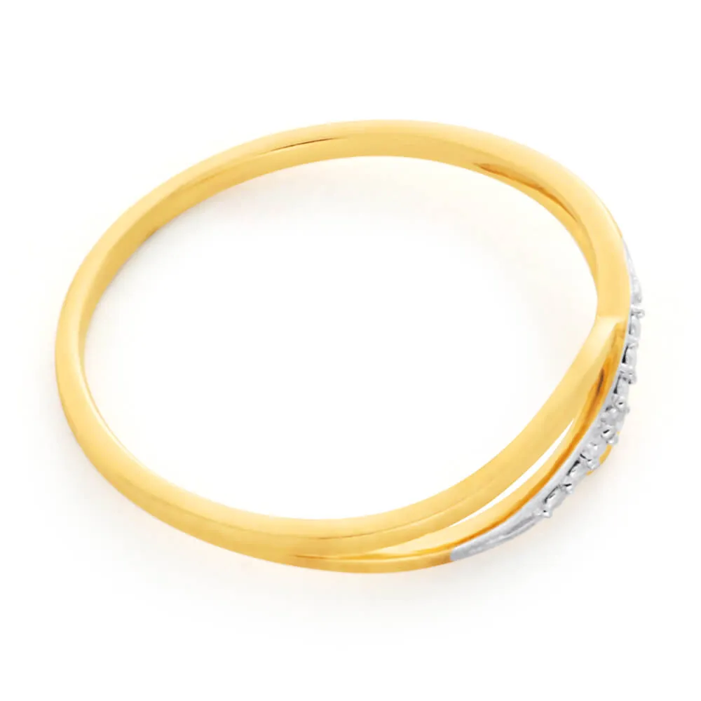 9ct Yellow Gold Hj Colour Diamond Ring Shiels