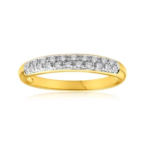 9ct Yellow Gold Impressive Diamond Ring Shiels