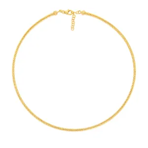 9ct Yellow Gold Omega 45cm Chain Shiels