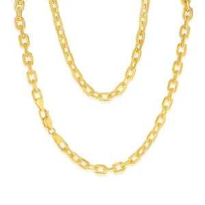 9ct Yellow Gold Silverfilled 160Gauge 45cm Chain Shiels