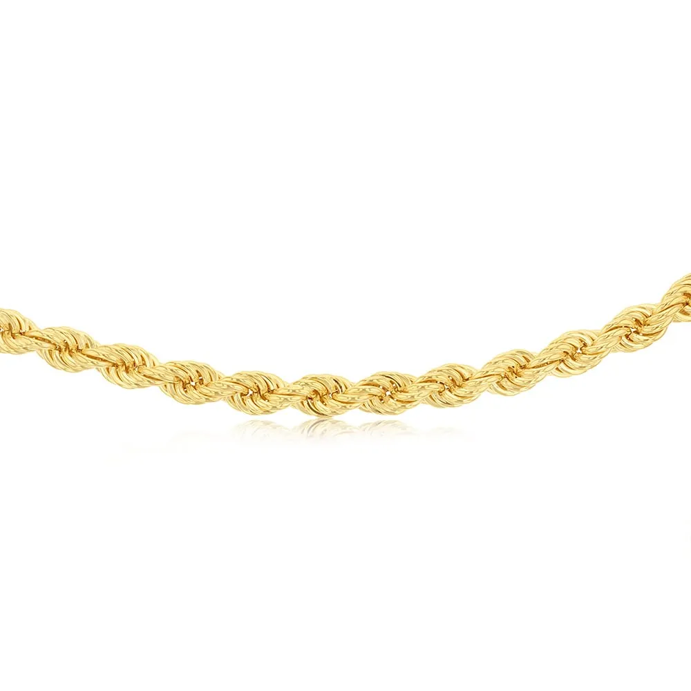 9ct Yellow Gold Silverfilled 200 Gauge 60cm Chain Shiels