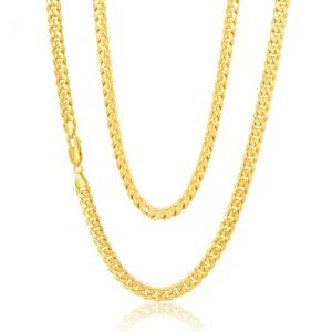 9ct Yellow Gold Silverfilled 55cm Chain 9SS Shiels