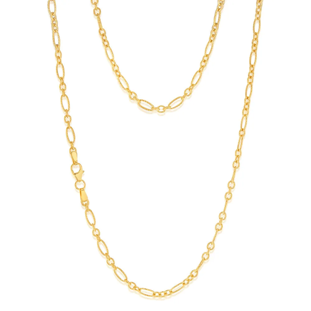 9ct Yellow Gold Silverfilled 80 Gauge 45cm Chain Shiels