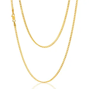 9ct Yellow Solid Gold 45cm 60 Gauge Curb Chain Shiels