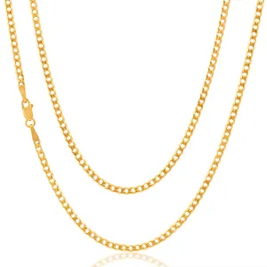9ct Yellow Solid Gold 50cm 70 Gauge Curb Chain Shiels