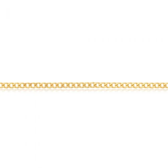 9ct Yellow Solid Gold 55cm 70 Gauge Curb Chain Shiels