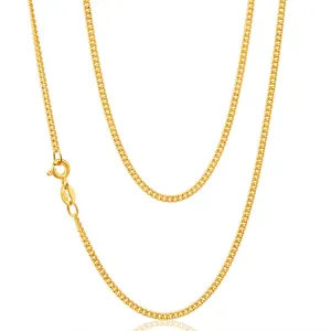 9ct Yellow Solid Gold 65cm 50 Gauge Curb Chain Shiels