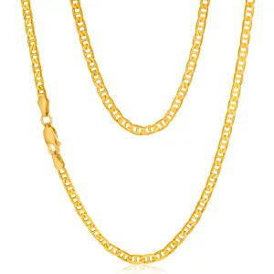 9ct Yellow Solid Gold 80 Gauge 60cm Anchor Chain Shiels