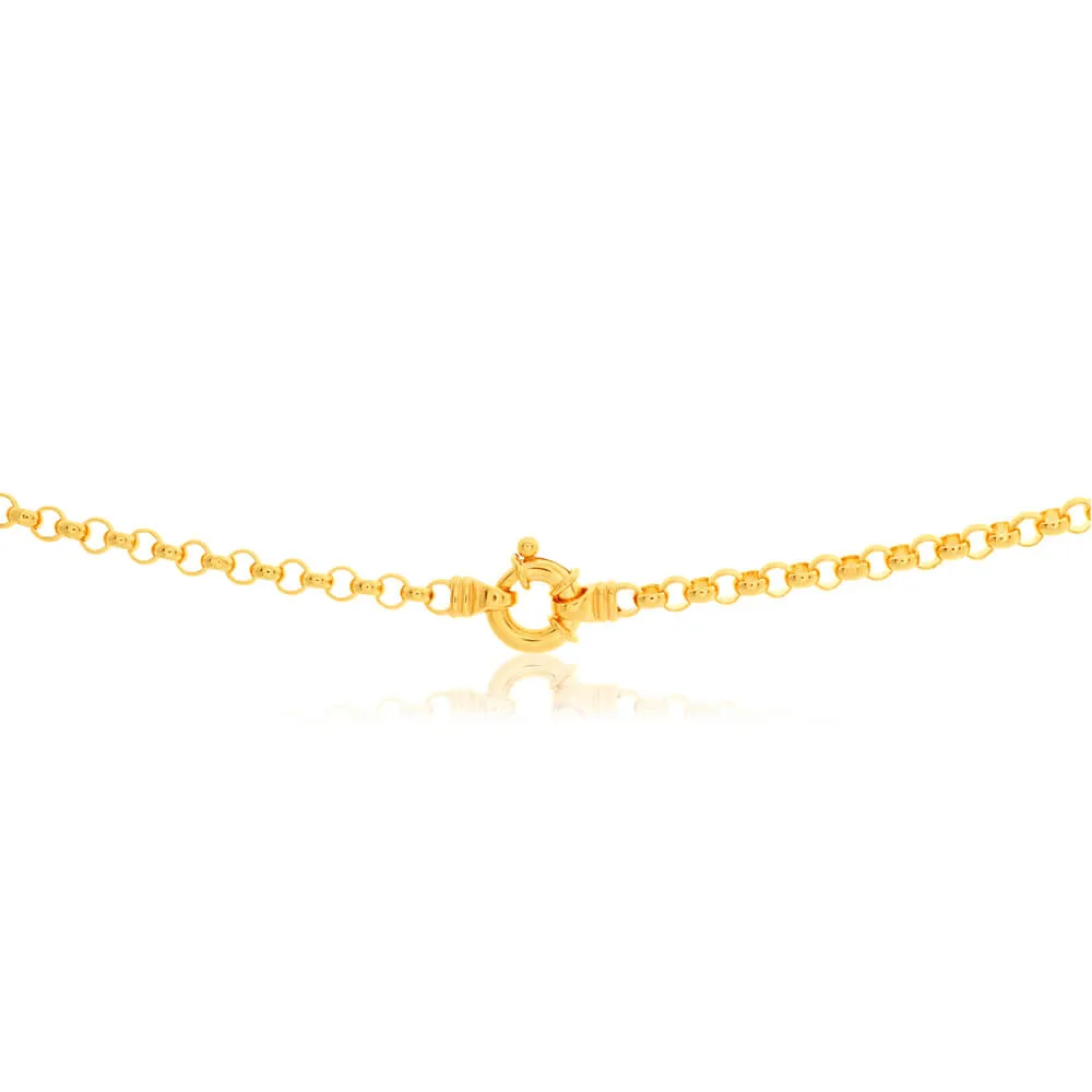 9ct Yellow Solid Gold Belcher Chain Shiels