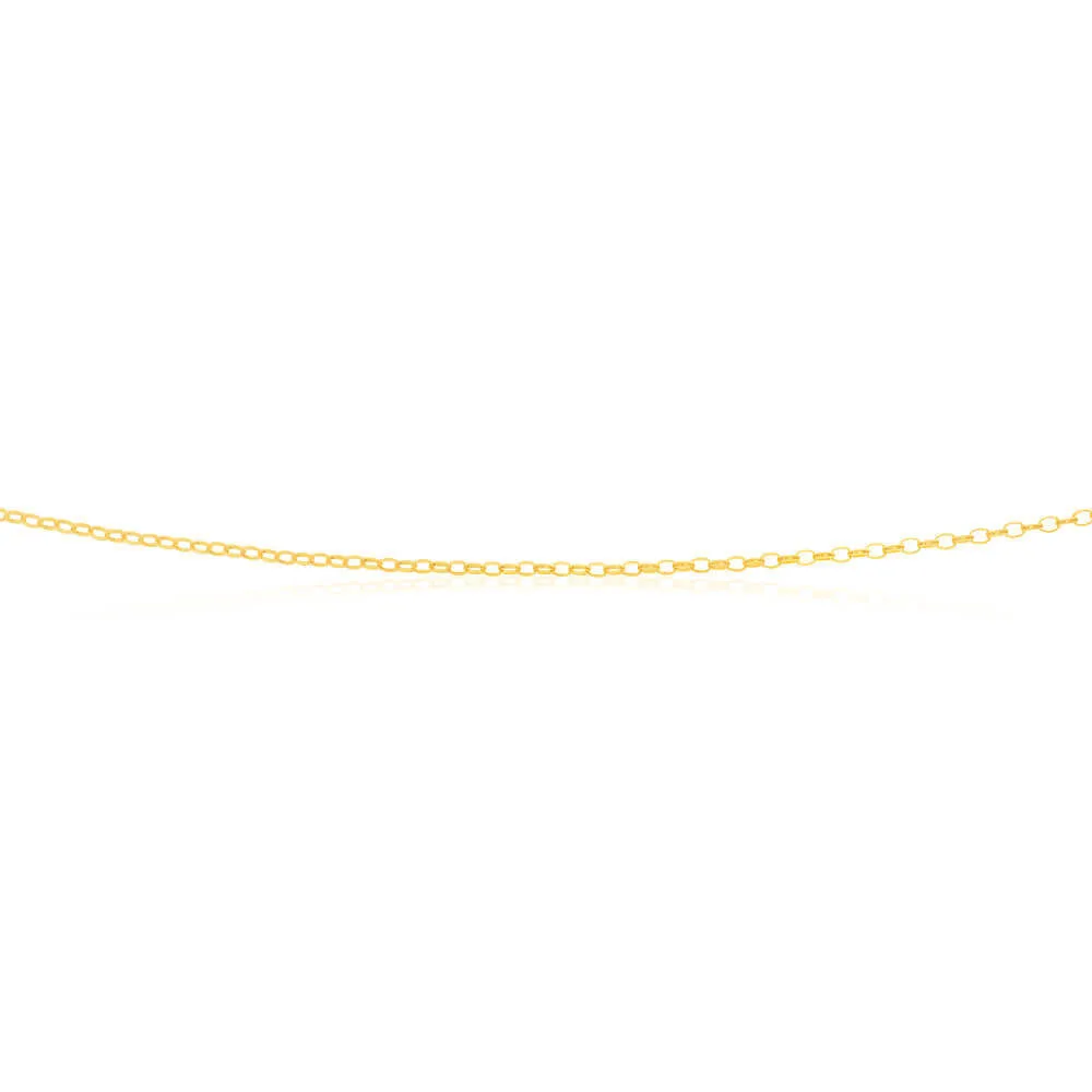 9ct Yellow Solid Gold Exquisite Belcher Chain Shiels