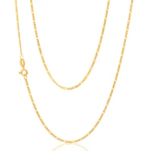 9ct Yellow Solid Gold Fashionable Figaro Chain Shiels