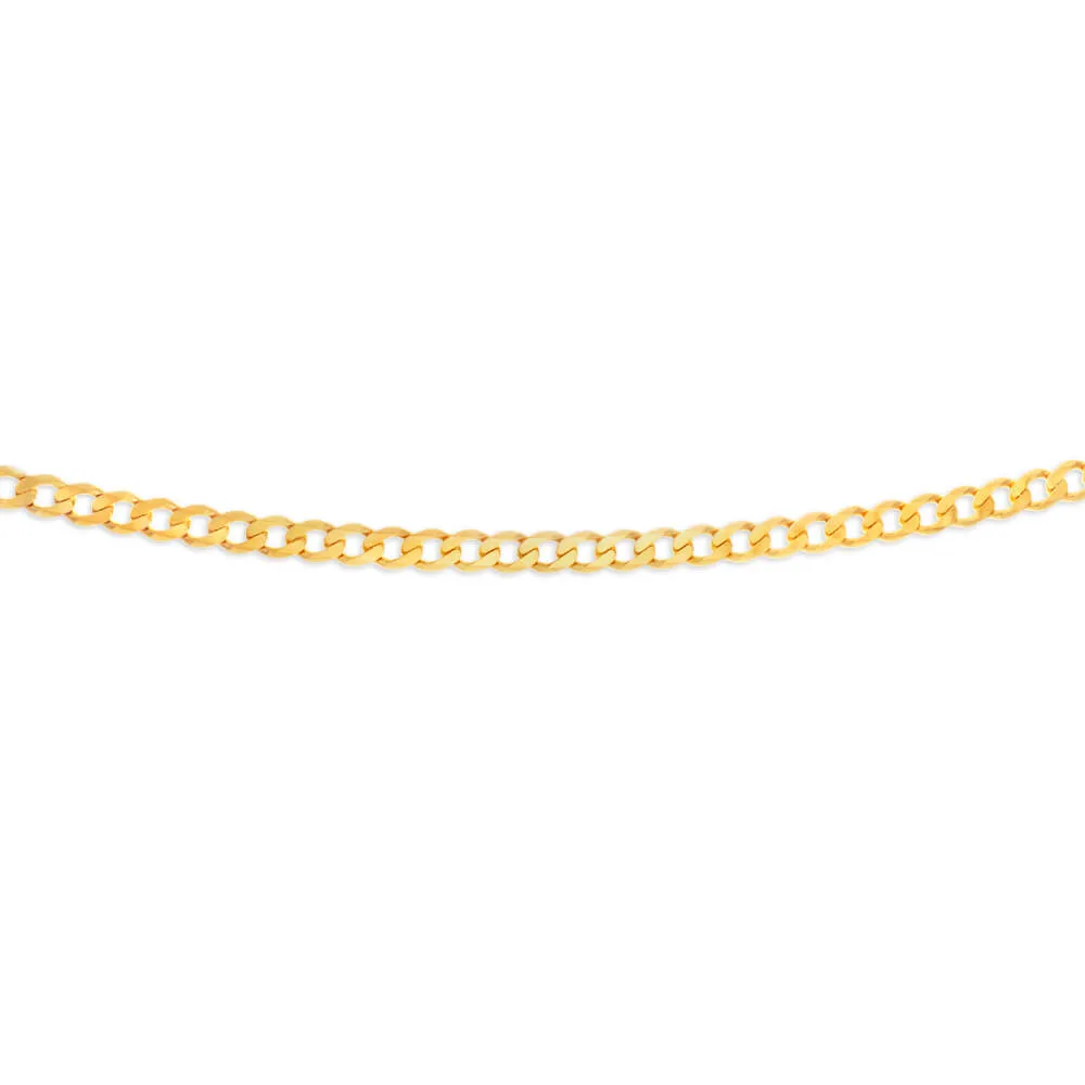 9ct Yellow Solid Gold "Noah" Curb Chain Shiels