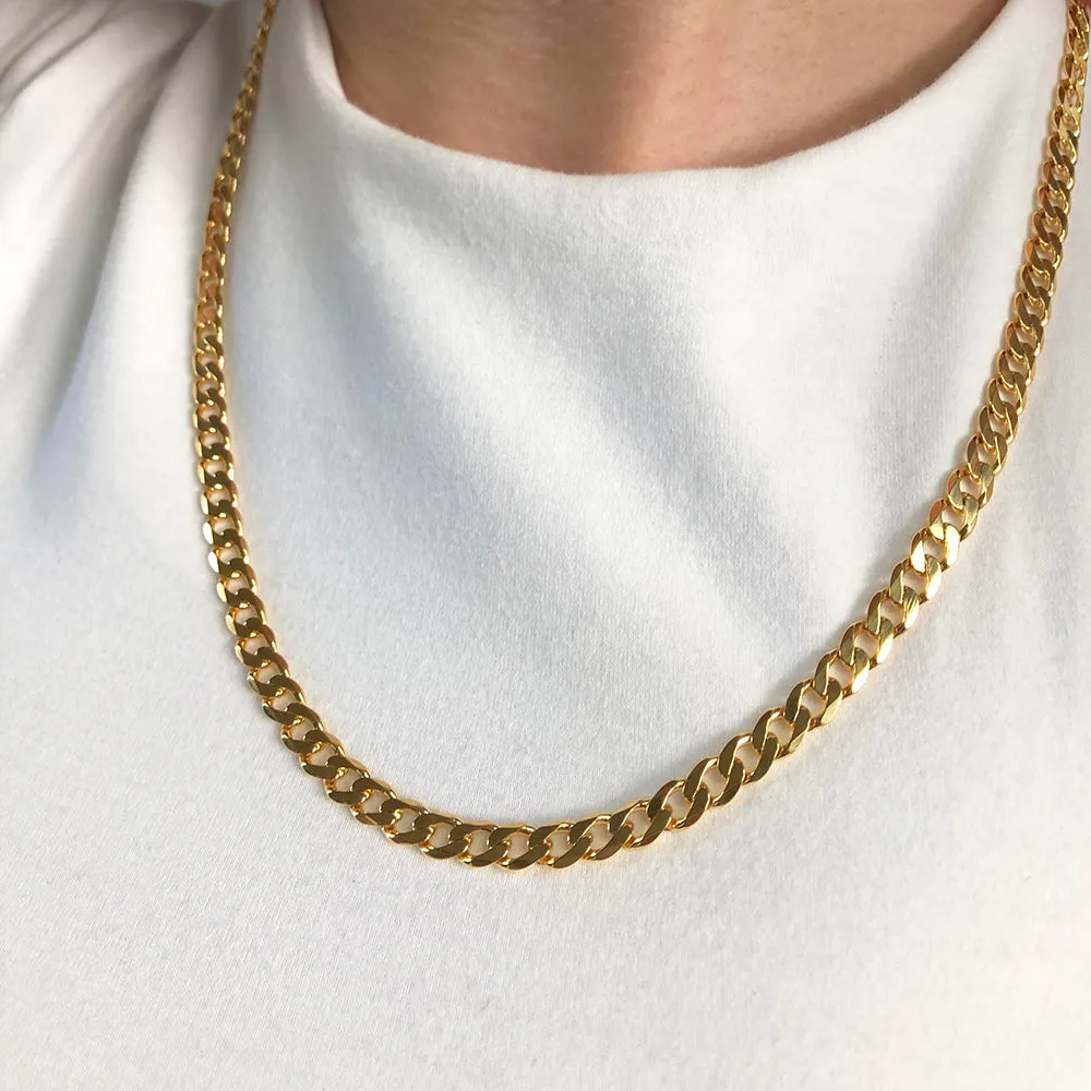 9ct Yellow Solid Gold "Noah" Curb Chain Shiels