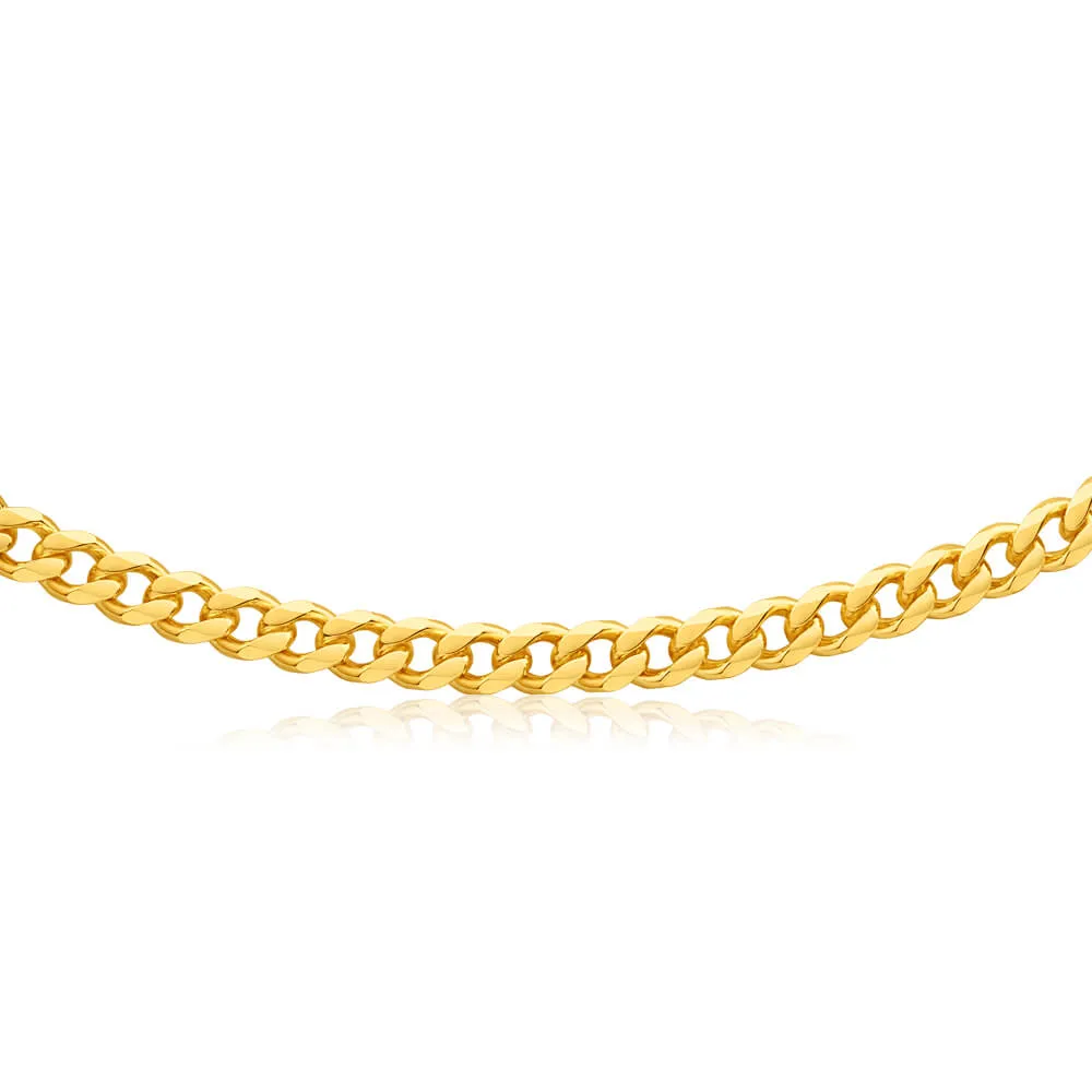 9ct Yellow Solid Gold "Theo" Curb Chain Shiels