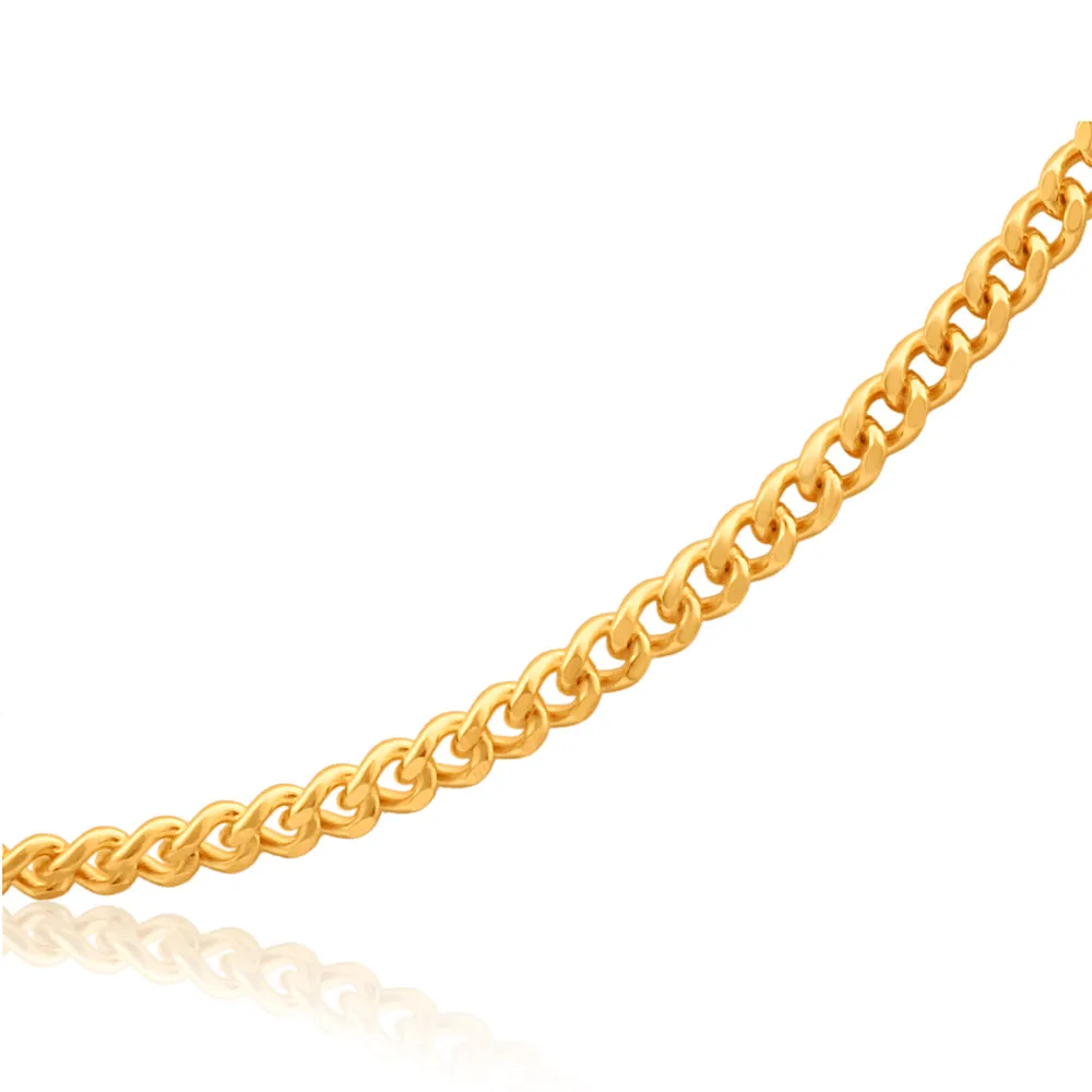 9ct Yellow Solid Gold "Wyatt" Curb Chain Shiels