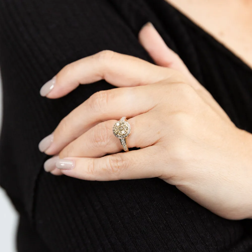 Australian Diamond 9ct Yellow Gold 1 Carat Diamond Ring Shiels