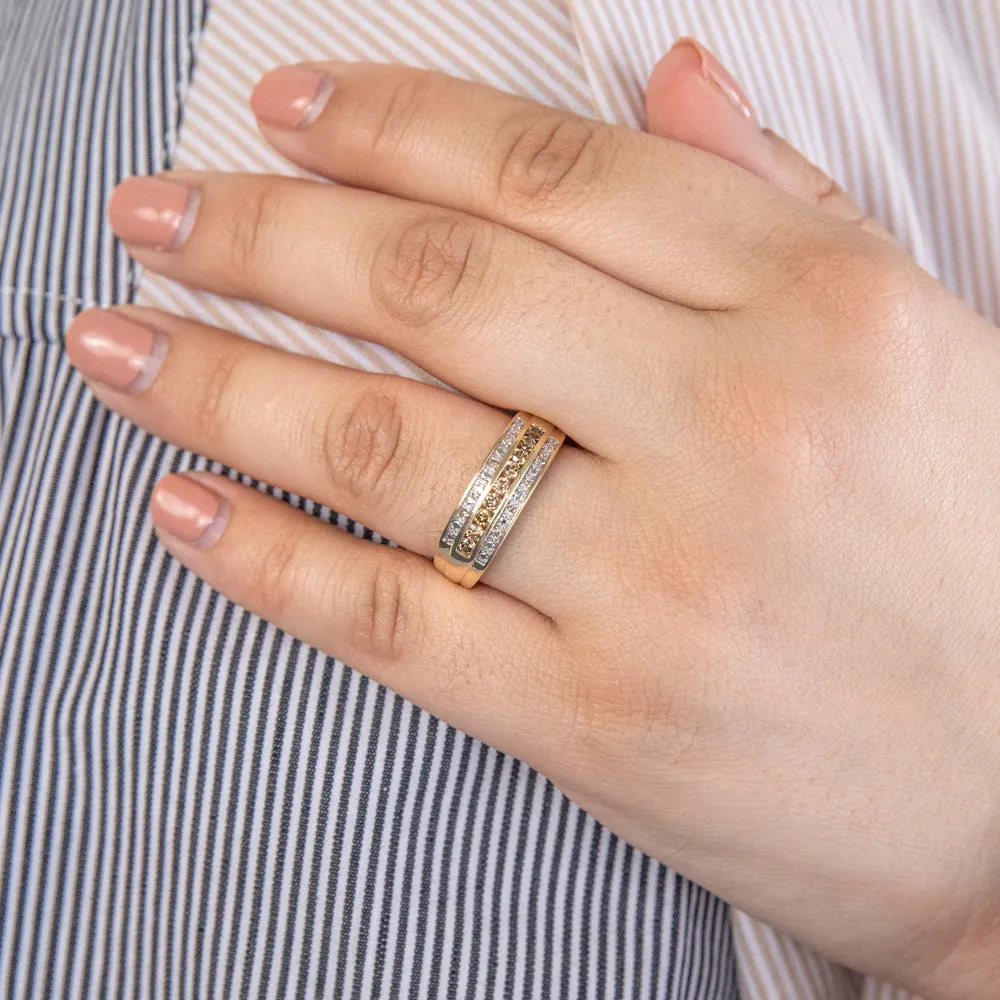 Australian Diamond 9ct Yellow Gold 3/8 Carat Diamond Ring Shiels
