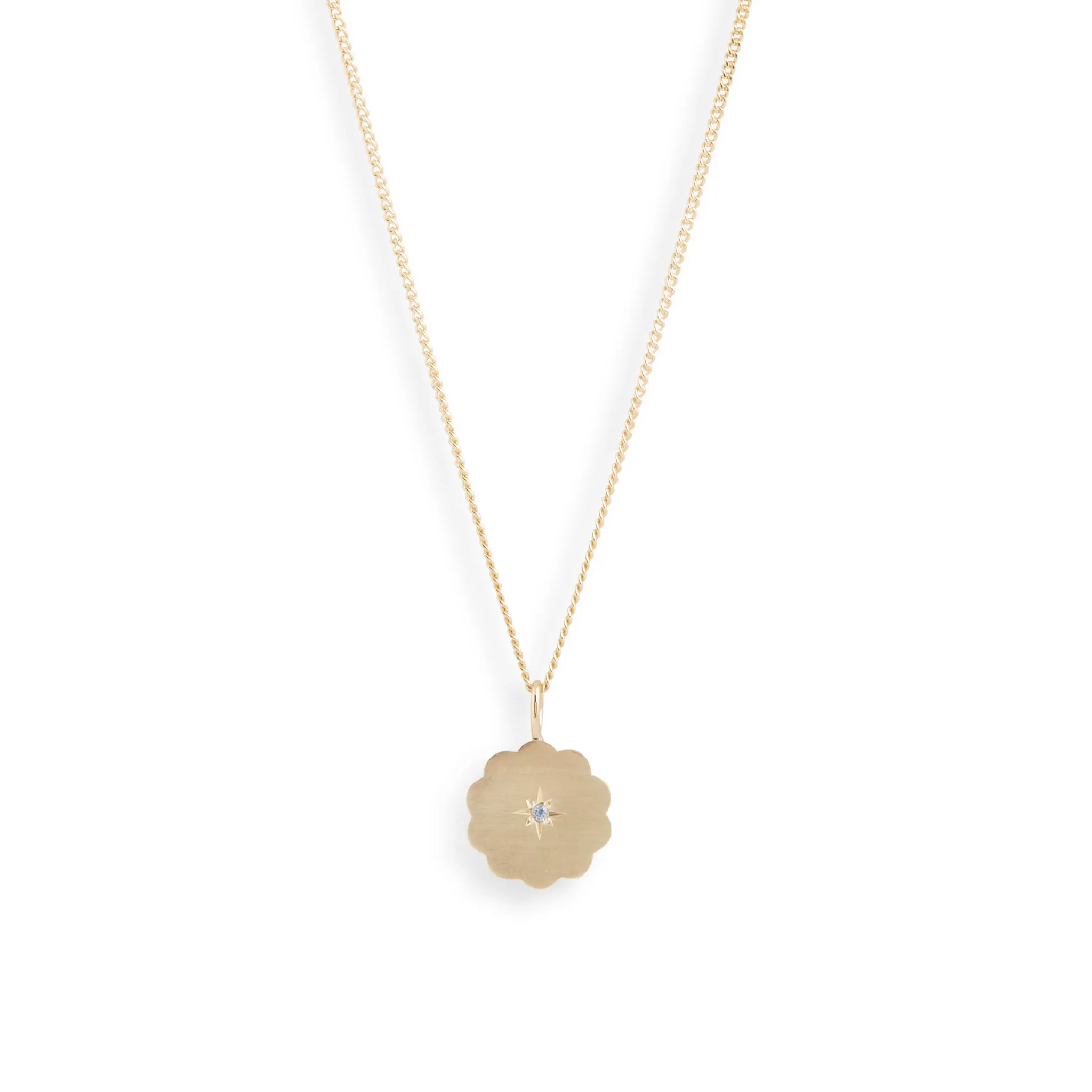 Birthstone Amulet Pendant Gold - Cloud Pieces of Eight