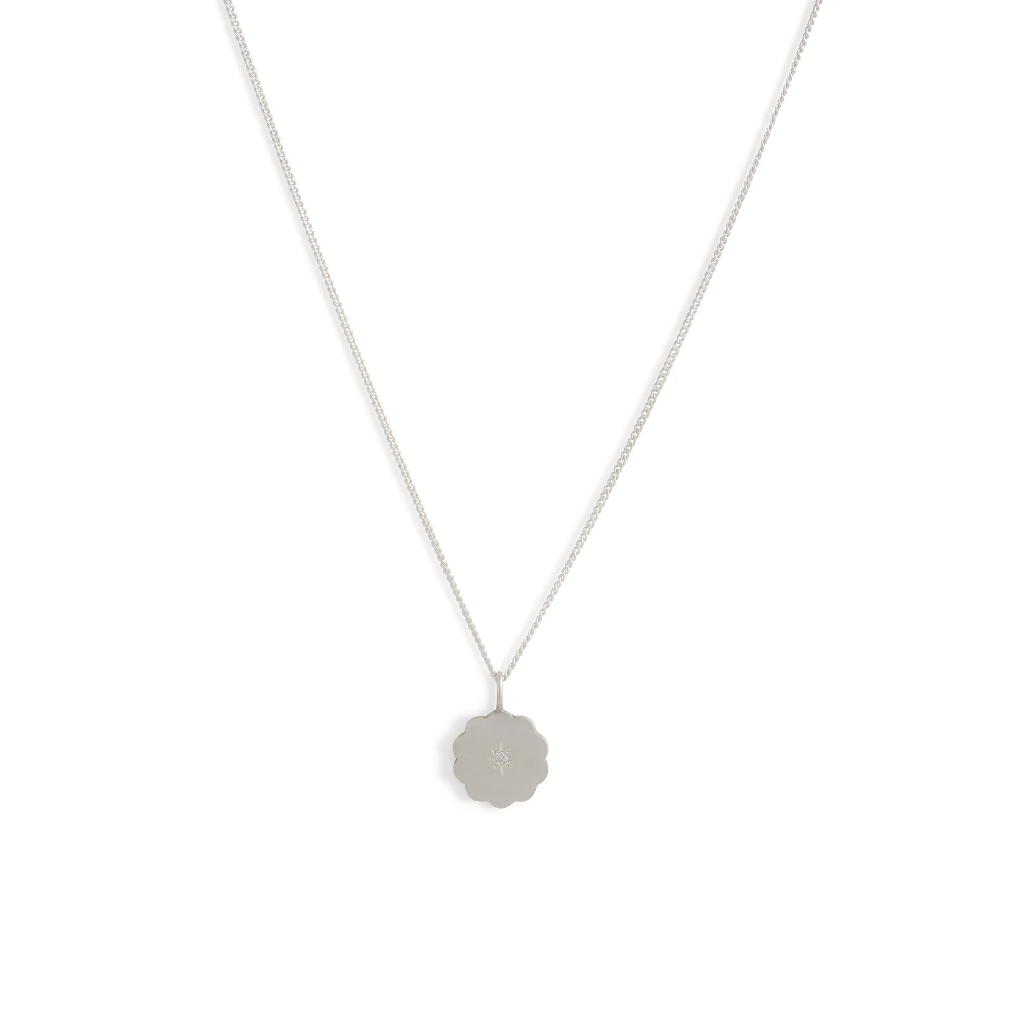 Birthstone Amulet Pendant Silver - Cloud Pieces of Eight