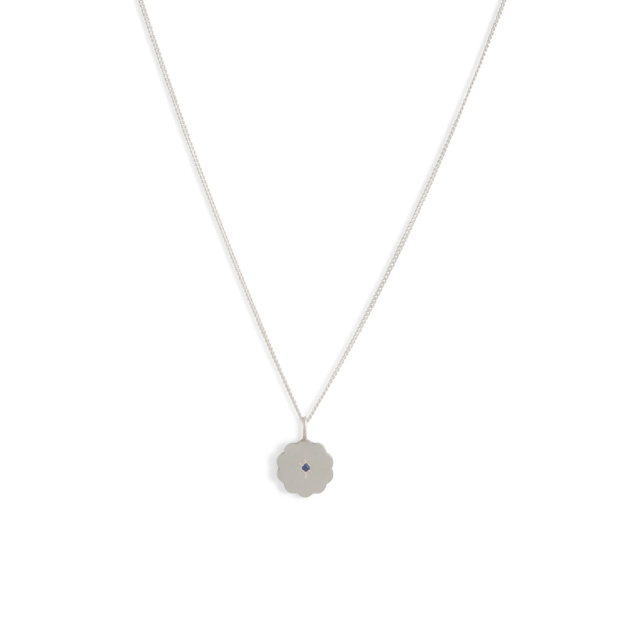 Birthstone Amulet Pendant Silver - Cloud Pieces of Eight