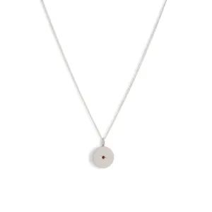 Birthstone Amulet Pendant Silver - Round Pieces of Eight