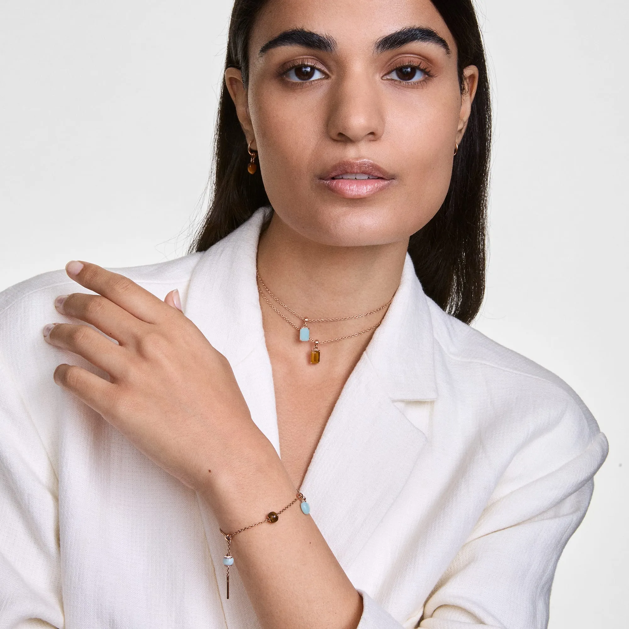 Charm Extension Chain Rose Gold Daniel Wellington