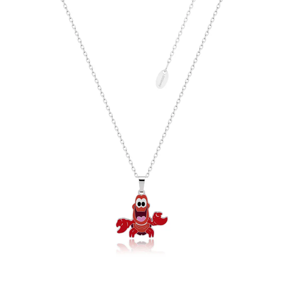 Disney Stainless Steel Sebastian Pendant On Chain Shiels