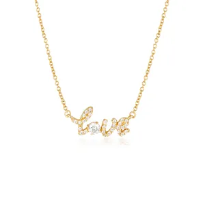Georgini Noel Nights Gold Plated Sterling Silver Love Chain Shiels