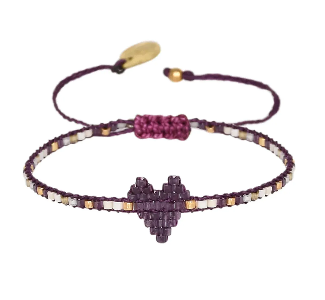 Heartsy Row Bracelet