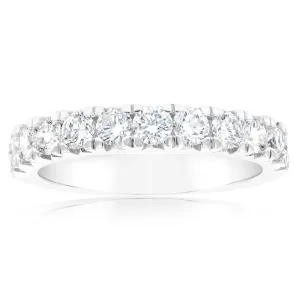 Luminesce Lab Grown 1 Carat Diamond Eternity Ring in Sterling Silver Shiels