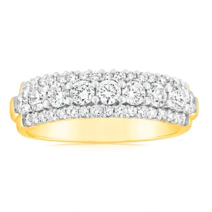 Luminesce Lab Grown 1 Carat Diamond Ring in 9ct Yellow Gold Shiels
