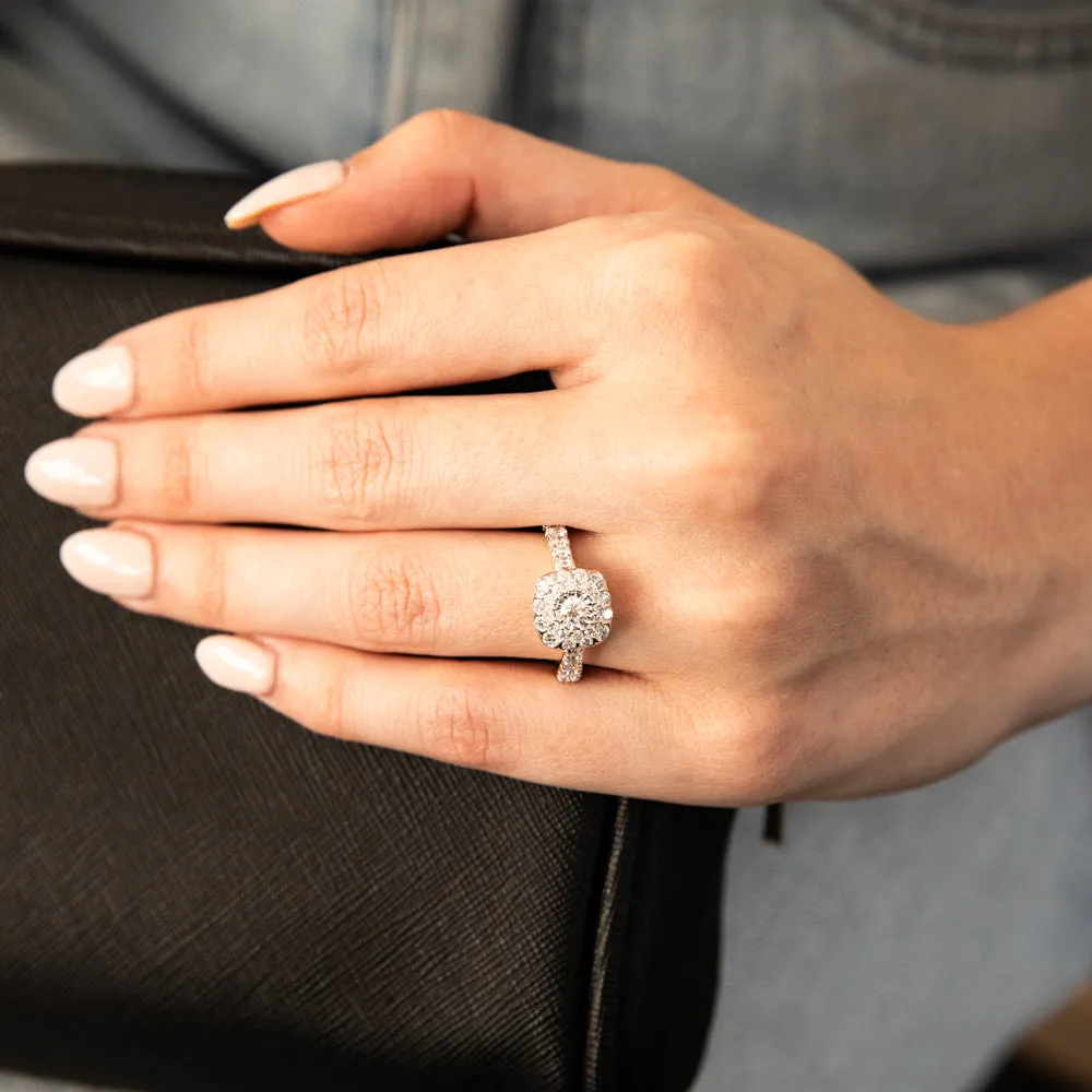 Luminesce Lab Grown 1 Carat Diamond Ring in 9ct Yellow Gold Shiels