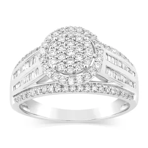 Luminesce Lab Grown 10ct White Gold Ring in 1 Carat Diamond Shiels