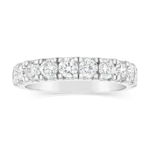 Luminesce Lab Grown 1.5 Carat Diamond Eternity Ring in Sterling Silver Shiels