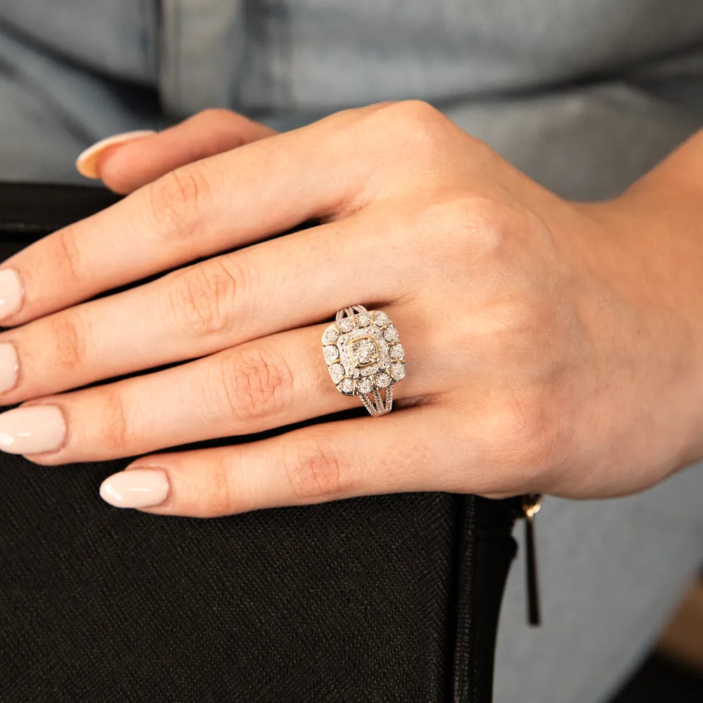 Luminesce Lab Grown 1/6 Carat Diamond Ring in 9ct Yellow Gold Shiels