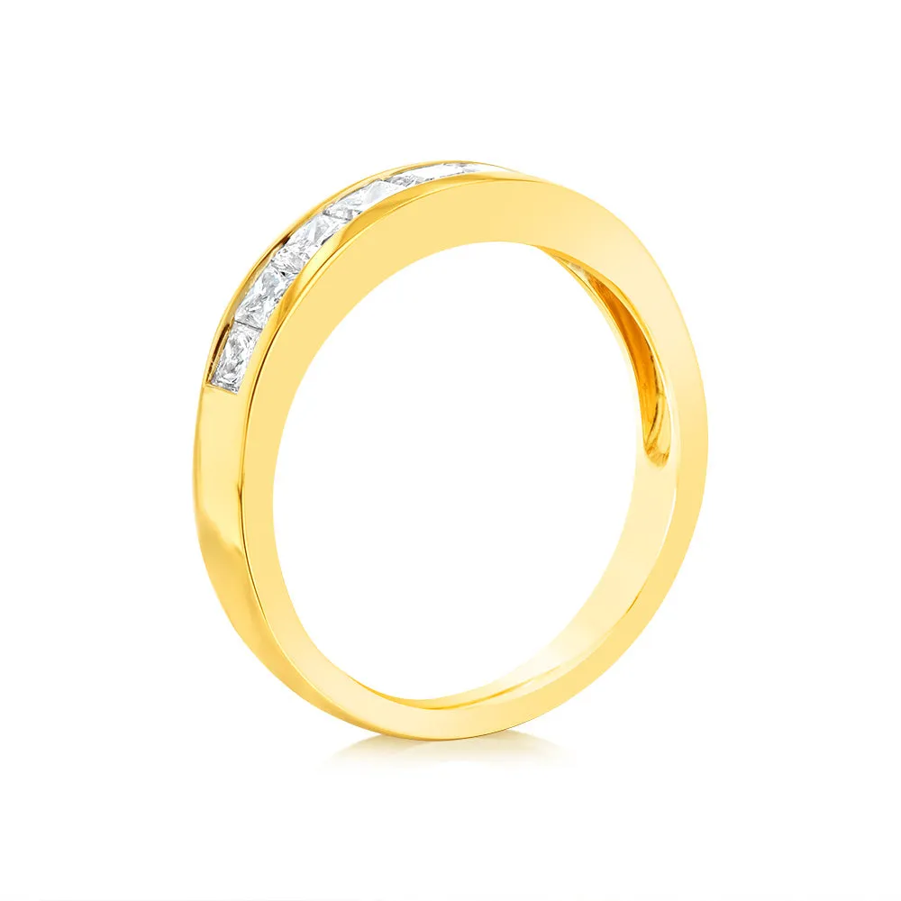Luminesce Lab Grown 18ct Yellow Gold 0.70 Carat Diamond Wedder Ring Shiels