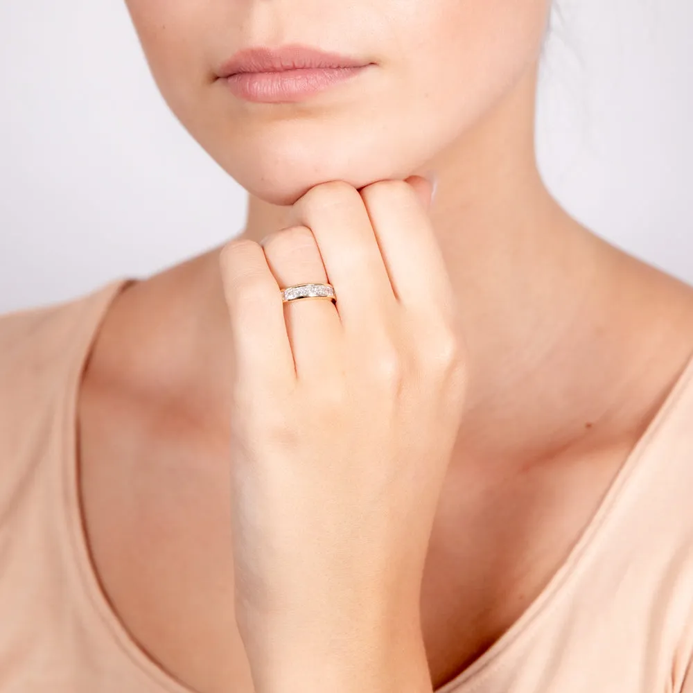 Luminesce Lab Grown 18ct Yellow Gold 0.70 Carat Diamond Wedder Ring Shiels