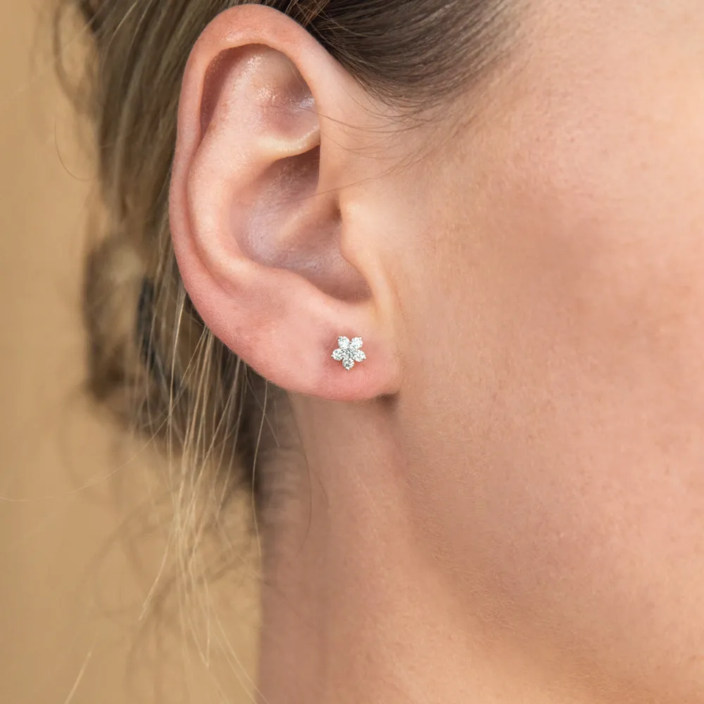 Luminesce Lab Grown 9ct Yellow Gold 1/4 Carat Diamond Earrings Shiels