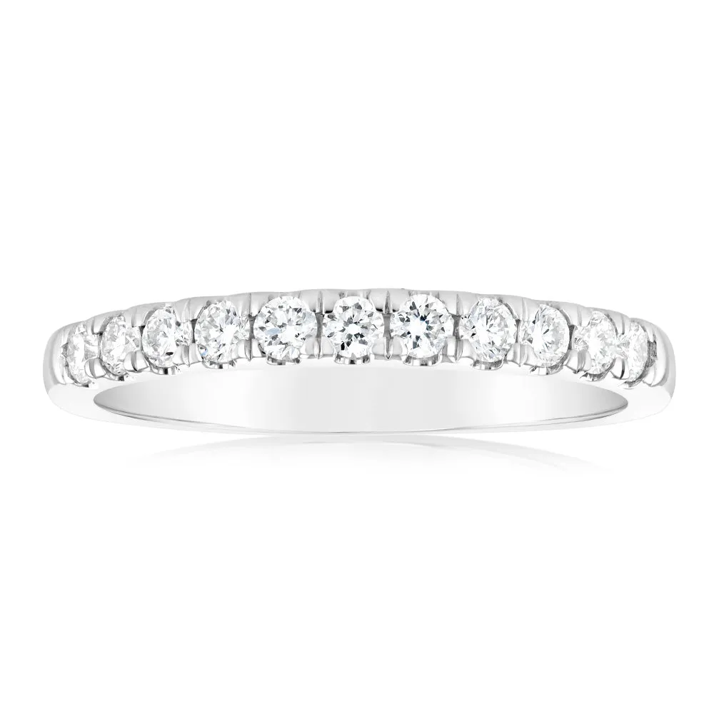 Luminesce Lab Grown Diamond 1/3 Carat Eternity Ring in 9ct White Gold Shiels