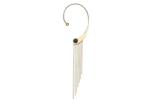 Our Lips 18K Gold Earring w. Diamond