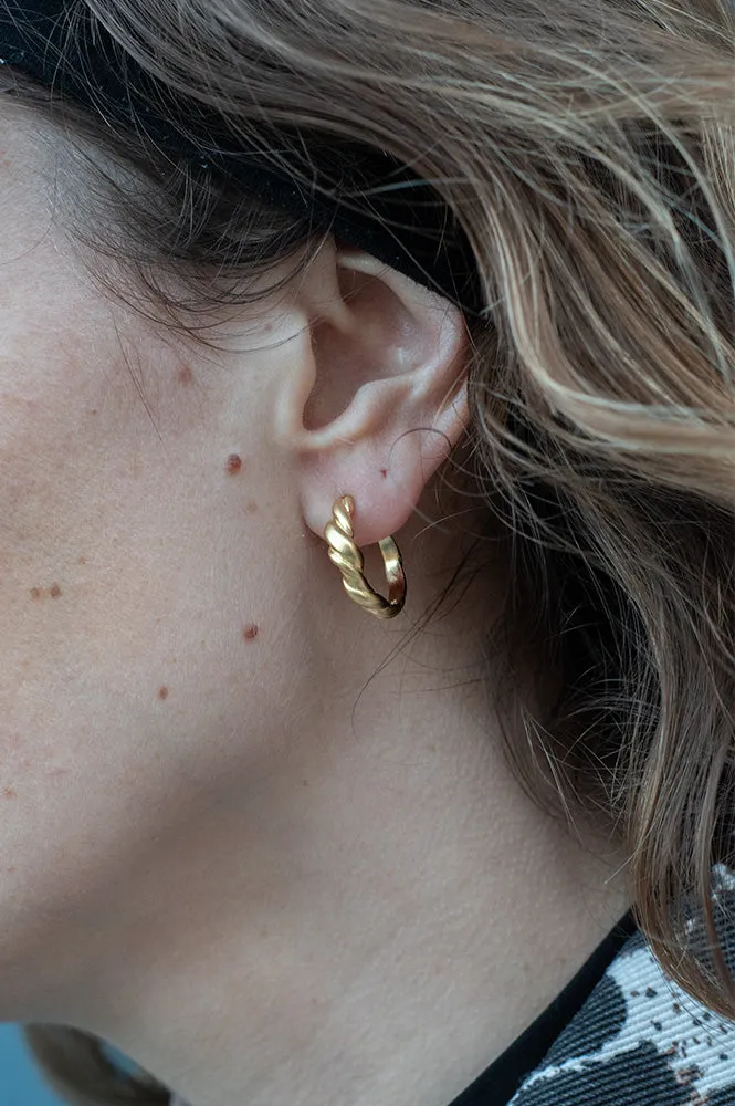 Pernille Corydon Large Hana Gold Earrings