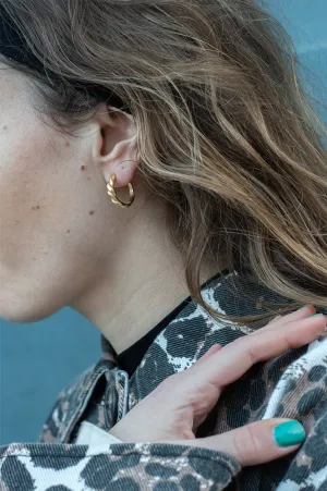 Pernille Corydon Large Hana Gold Earrings