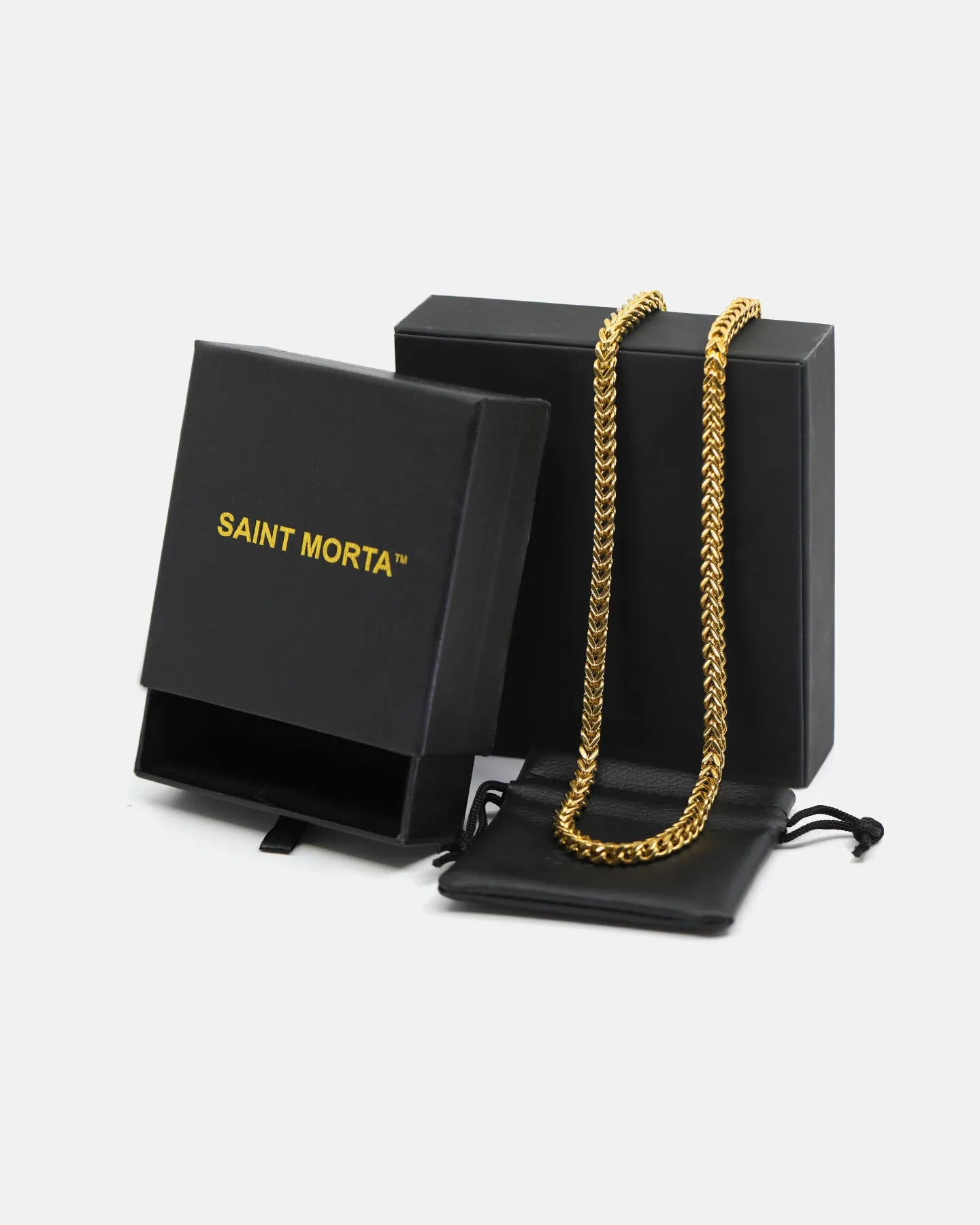 Saint Morta Franco 24 Inch 6MM Chain Gold