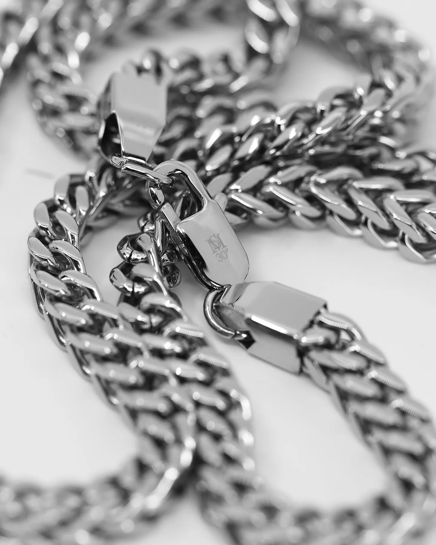 Saint Morta Franco 30 Inch 4MM Chain Silver