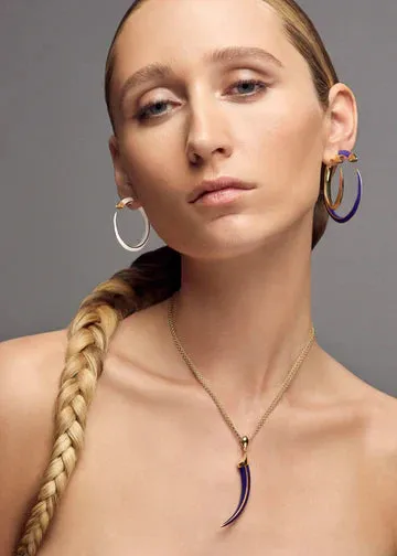 Shaun Leane Sabre Solis 18ct Yellow Gold Vermeil Sterling Silver Atlantic Ceramic Necklace