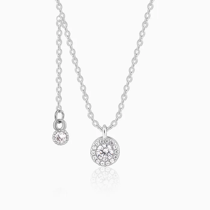 Silver Drip of Delight Necklace Giva